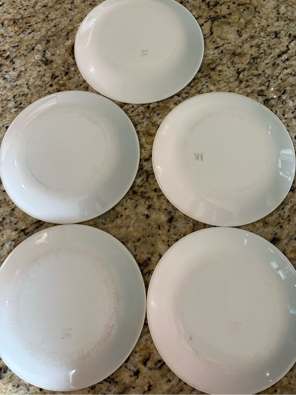 Vintage Corelle “Old Town Blue” 8.5” plates- Set of 5 - Picture 7 of 8